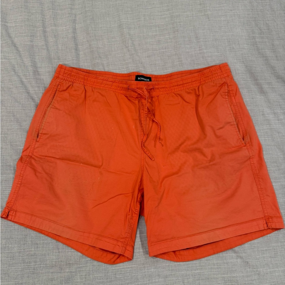 Bonobos Orange Swim Shorts